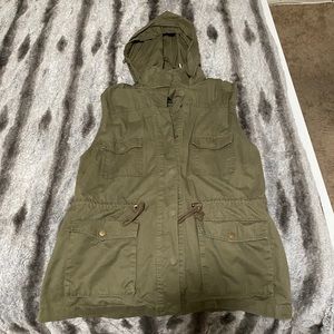 Vest with hood!